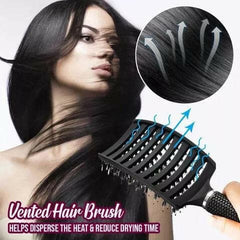 DETANGLER BRISTLE NYLON HAIRBRUSH 🔥BUY 1 GET 1 FREE LAST DAY🔥