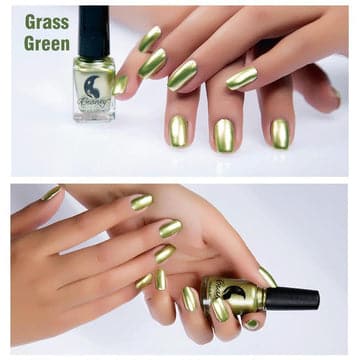 2024 GLAMOROUS METALLIC MIRROR NAIL POLISH