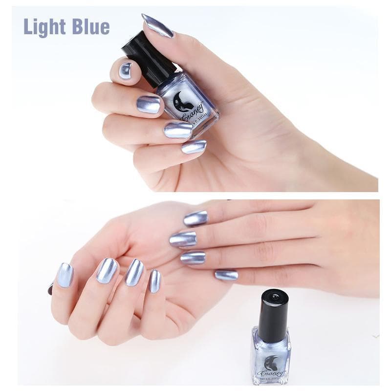 2024 GLAMOROUS METALLIC MIRROR NAIL POLISH