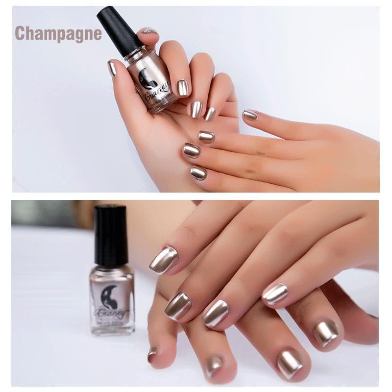 2024 GLAMOROUS METALLIC MIRROR NAIL POLISH