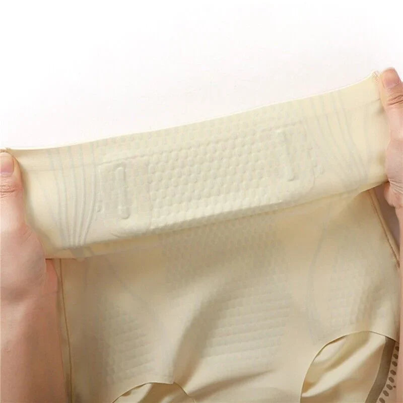Ice Silk Ion Fibre Repair Shaping Shorts   Tummy Control Underpants