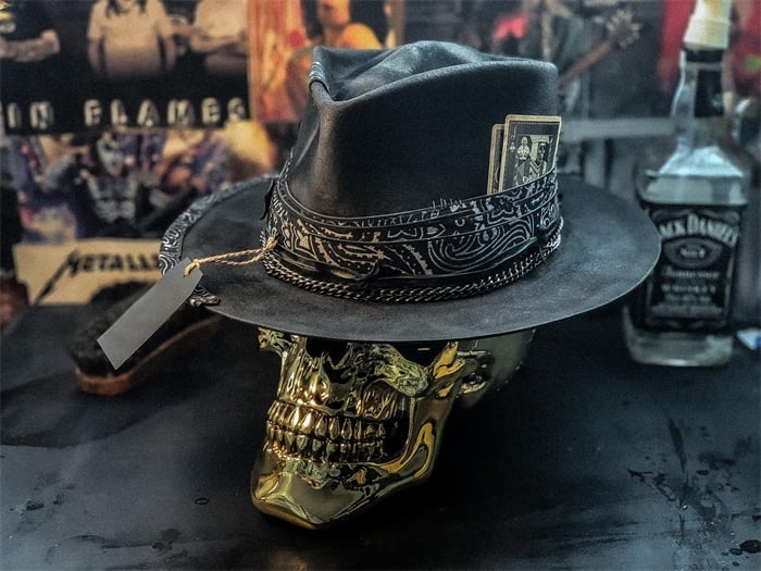 🔥49%OFF🔥"Harvester of Sorrow" Handmade Skull Hat