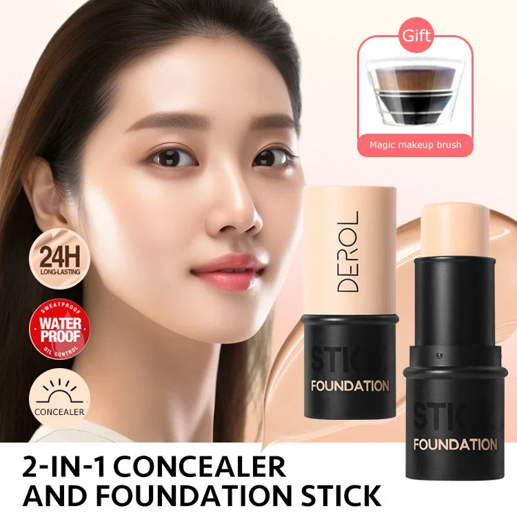 2-in-1 Concealer and Foundation Stick