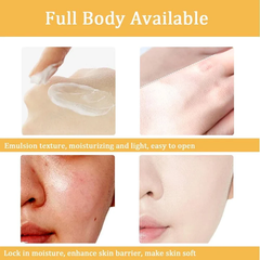 ORANGE EXFOLIATING WHITENING GEL FOR FACE WHITENING