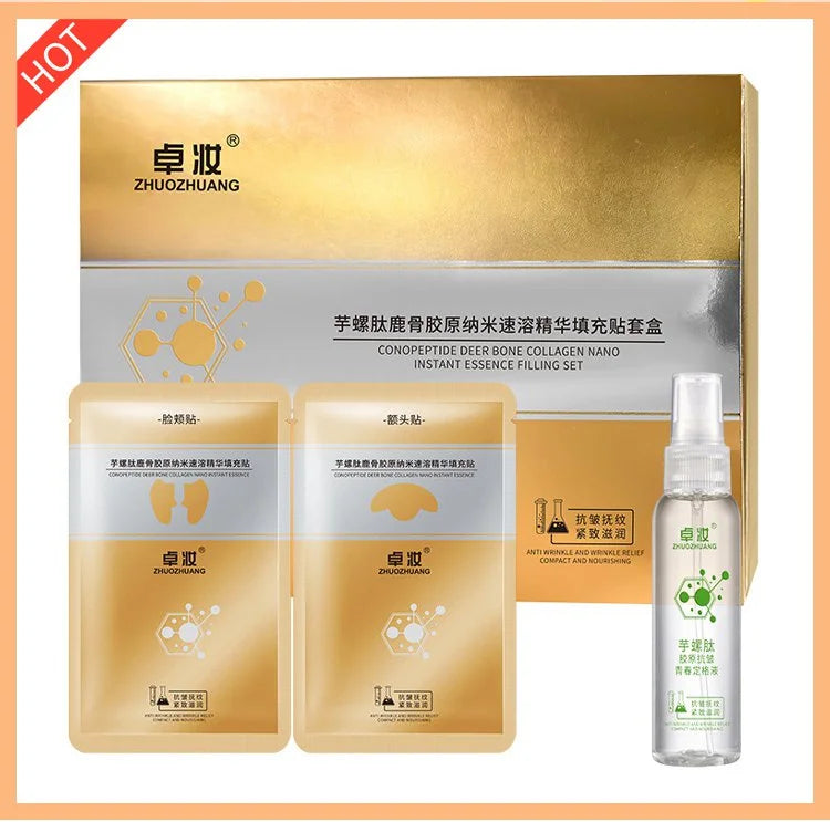 🔥 20 years younger after use 🔥 Spiral Peptide Deer Bone Collagen Essence Kit