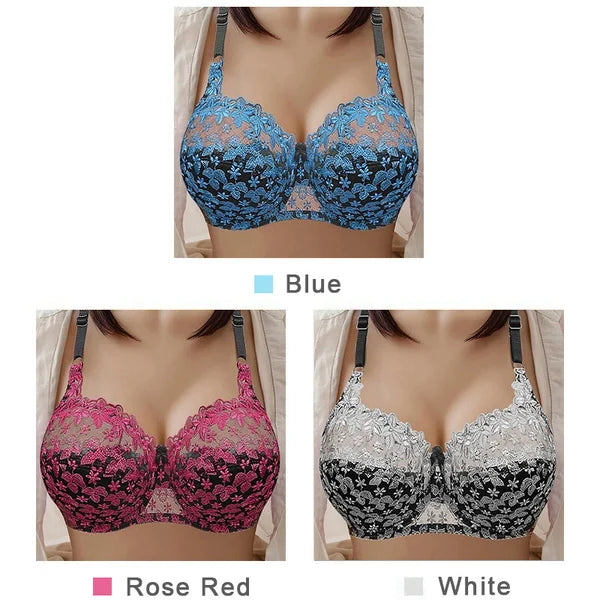 🔥2024 NEW Plus Size Bra Women Wire Free Comfort Soft Breathable🔥