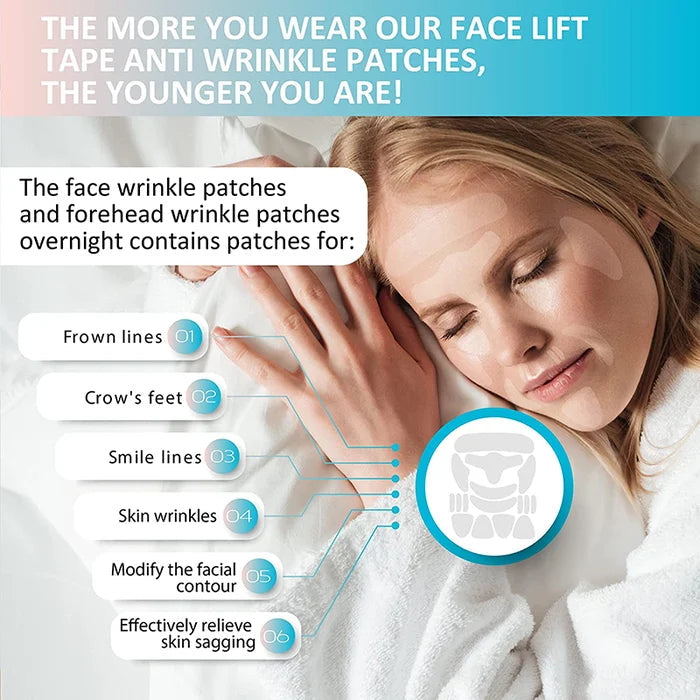 Anti-Wrinkle Reusable Silicone Patches