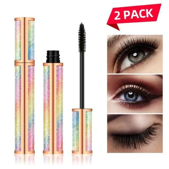 4D Waterproof Silk Fiber Thick Lengthening Star Mascara