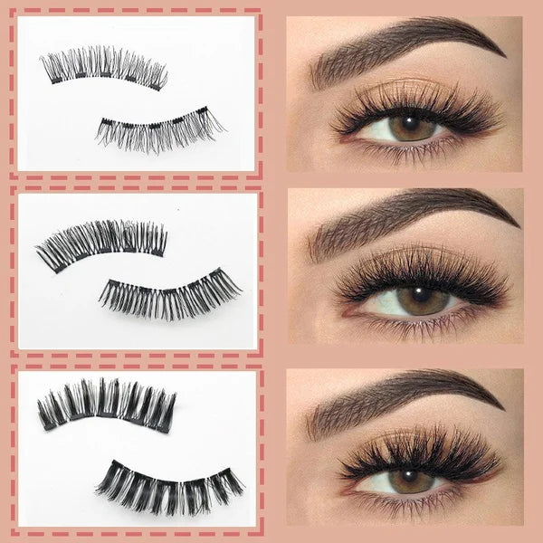 (💖Summer Hot Sale) REUSABLE MAGNETIC EYELASH KIT