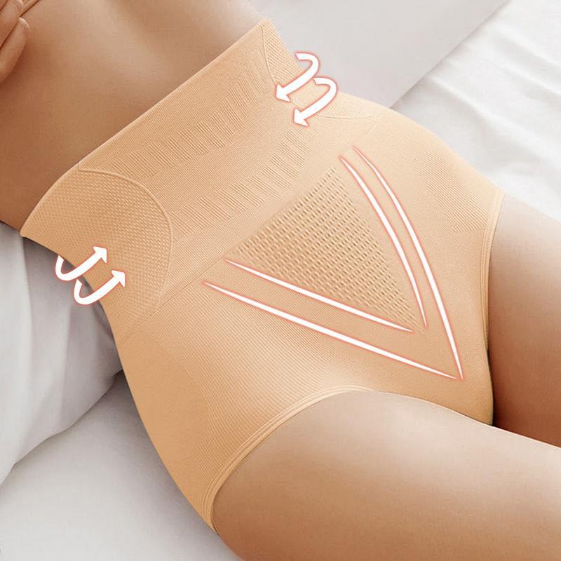 5 PCS SET Seamless High Waist Stretchy Panties