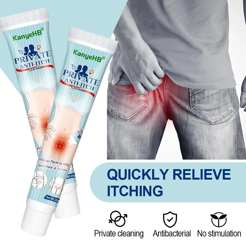 💥2024 Experts Recommend Product - New Upgraded Formula - Women's Antibacterial Itch Relief Cream【Permanent solution with no recurrence】