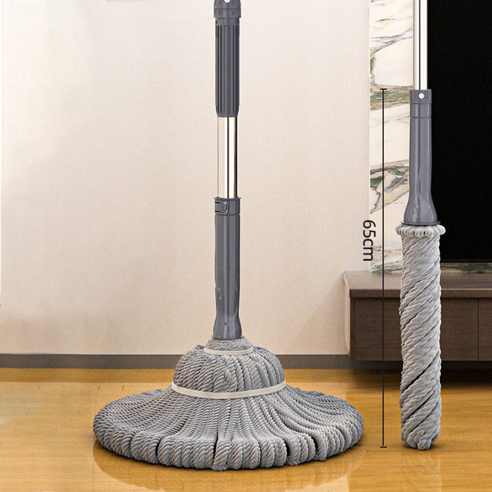 Super Absorbent Self-Wringing Mop with Long Handle