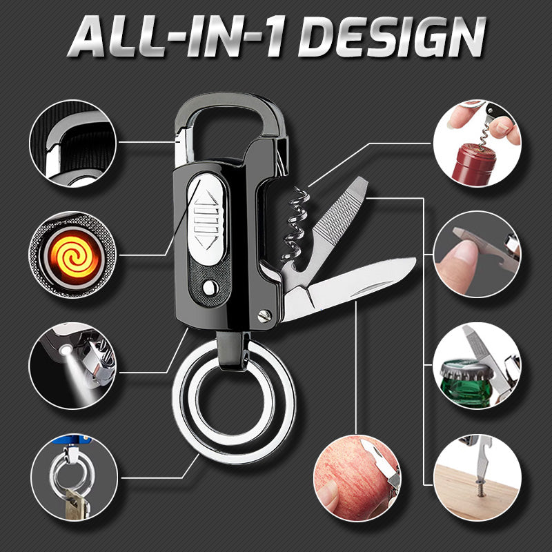 All-in-One Keychain Lighter