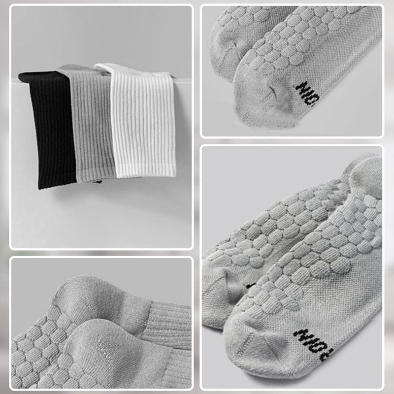 Pure Cotton Antibacterial Sports Socks for Men🧦