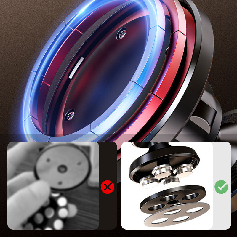 360-Degree Rotating Wall Mount Magnetic Phone Holder