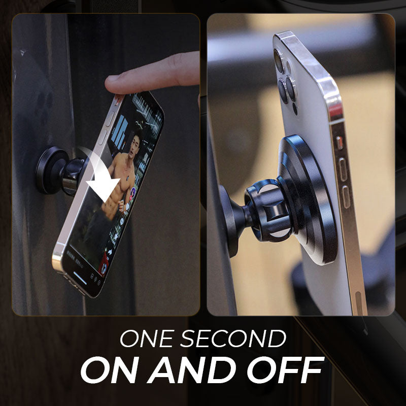 360-Degree Rotating Wall Mount Magnetic Phone Holder