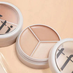 TFTI Tri-Color Concealer Covers Facial Spots And Pimples