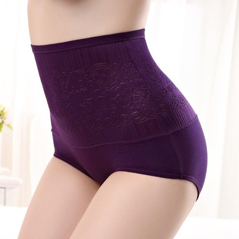 High Waist Slim Sexy Lace Body Shaping Panties