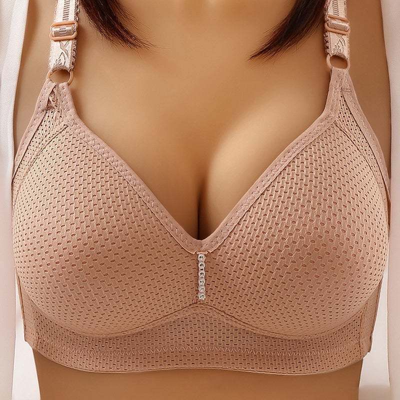 🔥2024 New Plus Size Bra Women Underwear Wire Free Comfort Soft Breathable🔥