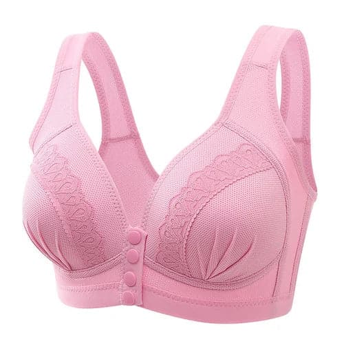 🥰BUY 1 GET 1 FREE🥰-2023 Front Button Breathable Skin-Friendly Cotton Bra