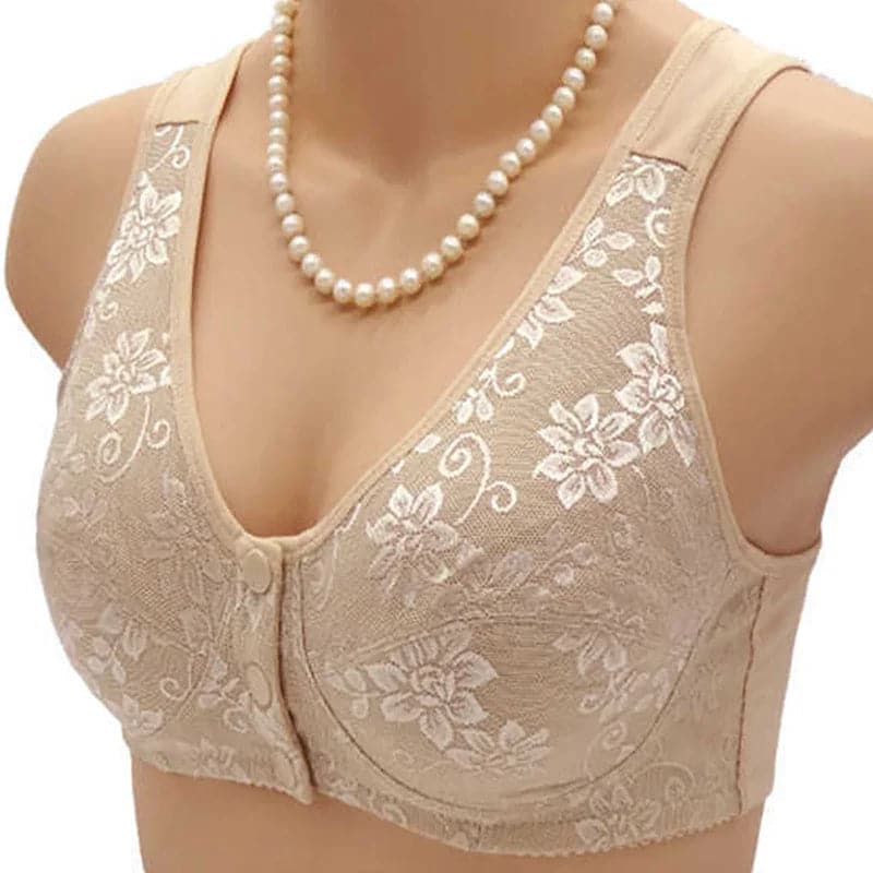 🔥Pay 1 Get 3(3packs)🔥Design for Senior Front Closure Bra