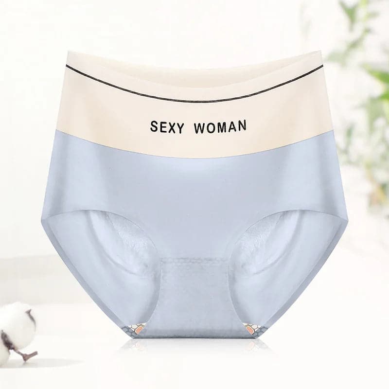 【Hot Selling】Buy 1 Free 2-High waist 3D shaping butt lifting high stretch ice silk briefs