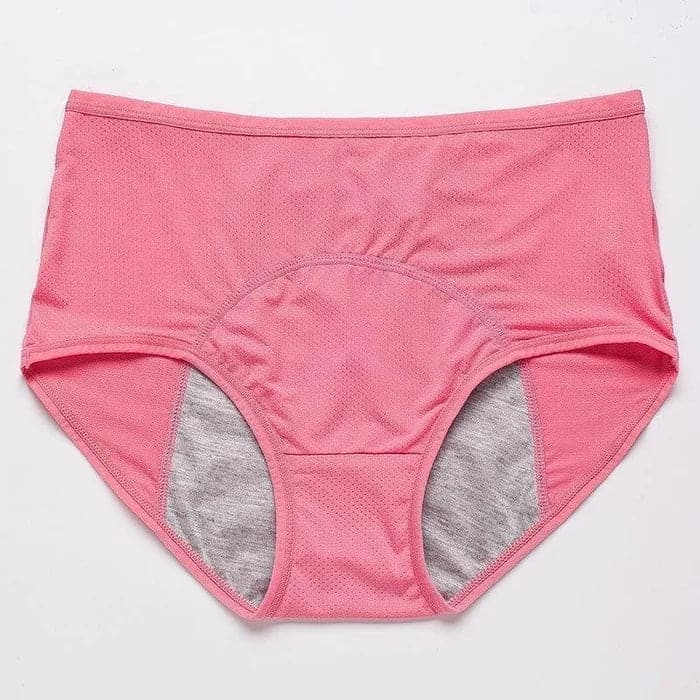 5PCS NEW NATERIALSET HIGH WAIST LEAK PROOF PANTIES