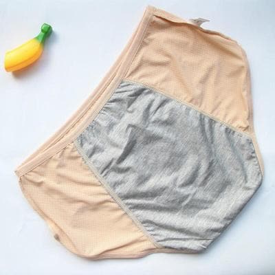 5Pcs/New NaterialSet High Waist Leak Proof Panties L-8XL