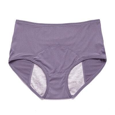 5PCS NEW NATERIALSET HIGH WAIST LEAK PROOF PANTIES