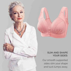 🥰BUY 1 GET 1 FREE🥰-2023 Front Button Breathable Skin-Friendly Cotton Bra