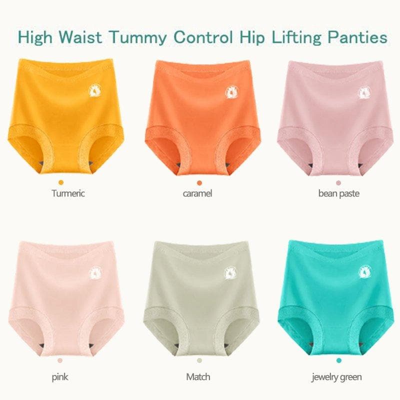 High Waist Soft Bamboo Fiber Shaper Panties