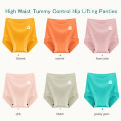 High Waist Soft Bamboo Fiber Shaper Panties