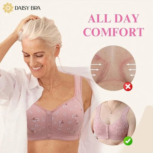 🔥Buy 1 Free 1(2packs)🔥Comfortable & Convenient Front Button Bra