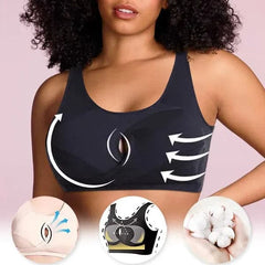 🔥Last Day 49% OFF😍-Pure Cotton Instantly lifts Anti-Sagging Wirefree Bra