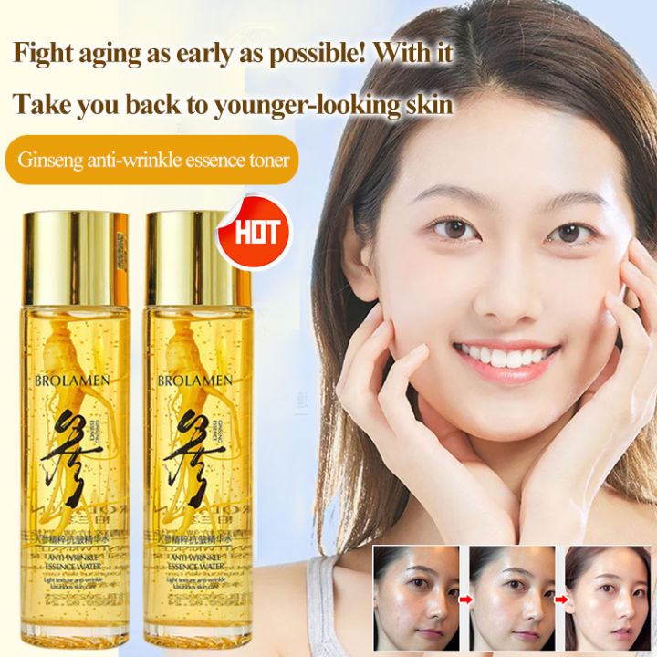 BROLAMEN Ginseng Anti Wrinkle Essence Toner