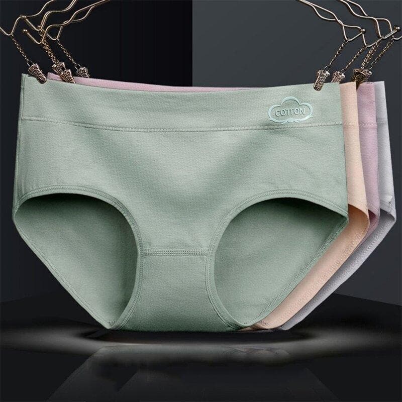 6 PCS Women s Antibacterial Cotton Panties