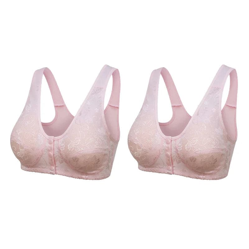 🔥Pay 1 Get 3(3packs)🔥Design for Senior Front Closure Bra