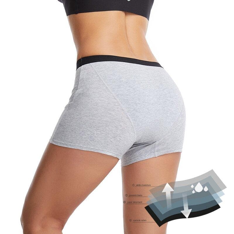 Menstrual Period 4 Layers Leakproof Boxer Panties