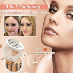 TIFITM 3-In-1 Contouring And Brighten Concealer Palette