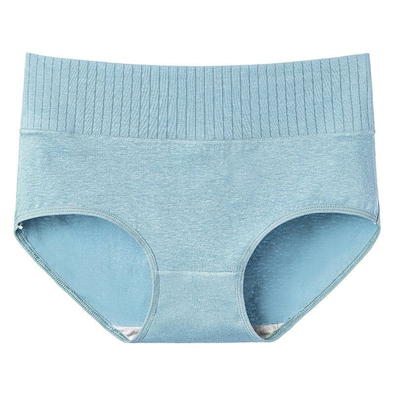 Hips and High Waist Anti Side Leakage Pure Cotton Breathable Seamless Menstrual Underpants