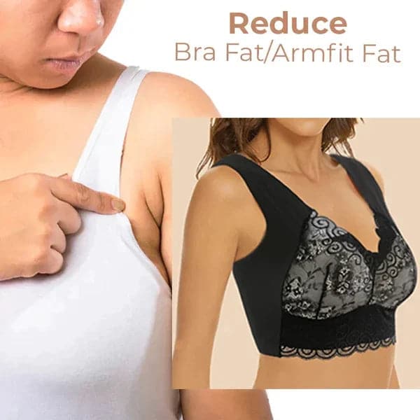 Healthfit™ Tourmaline Lymphatic Detoxification Shaping and Powerful Lifting & Breast Enhancement Bra