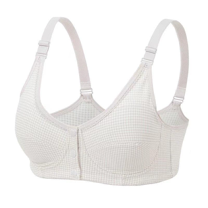 3 PCS Skin Friendly Cotton Front Button Bra