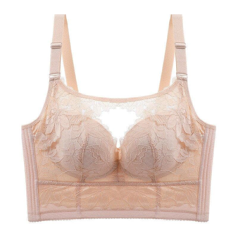 Full Cup Push Up Sexy Lace Gather Bra