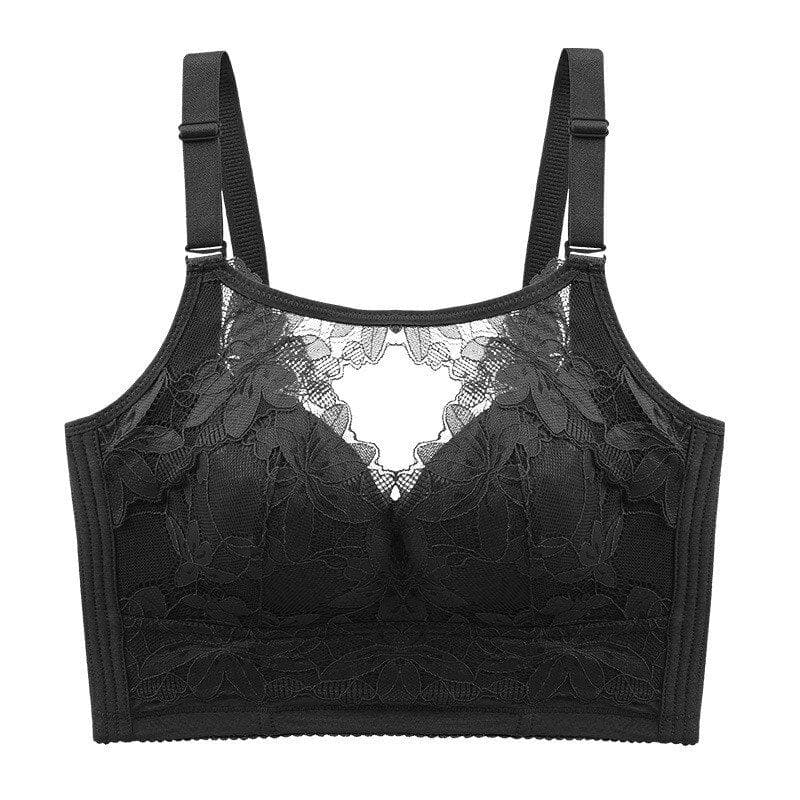 Full Cup Push Up Sexy Lace Gather Bra