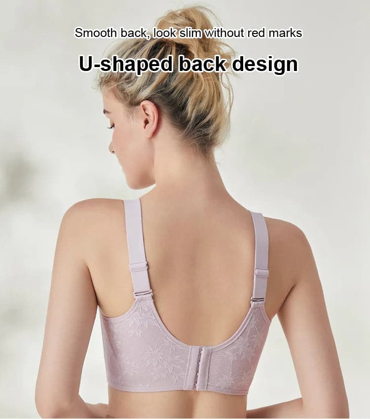 [Breast Minimizing] Lightweight push-up armpit fat control wireless bra