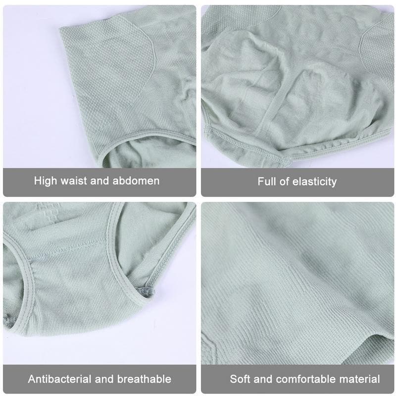 5 PCS SET Seamless High Waist Stretchy Panties