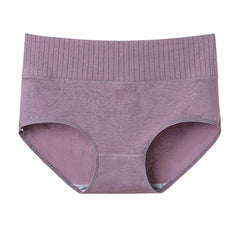 Hips and High Waist Anti Side Leakage Pure Cotton Breathable Seamless Menstrual Underpants