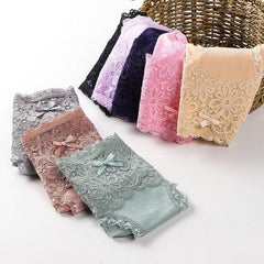 5 PCS Cotton Comfortable Sexy Lace Panties