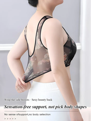 [Rich women are wearing]Lace Buttonless Comfortable Bra