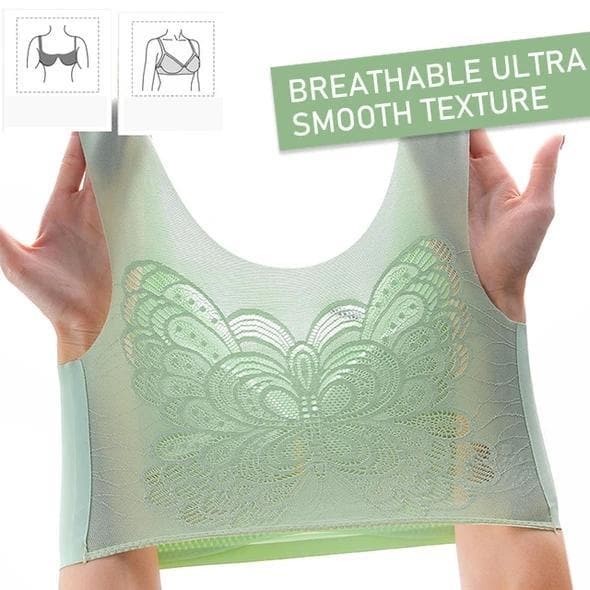 Ultra thin Plus Size Ice Silk Comfort bra